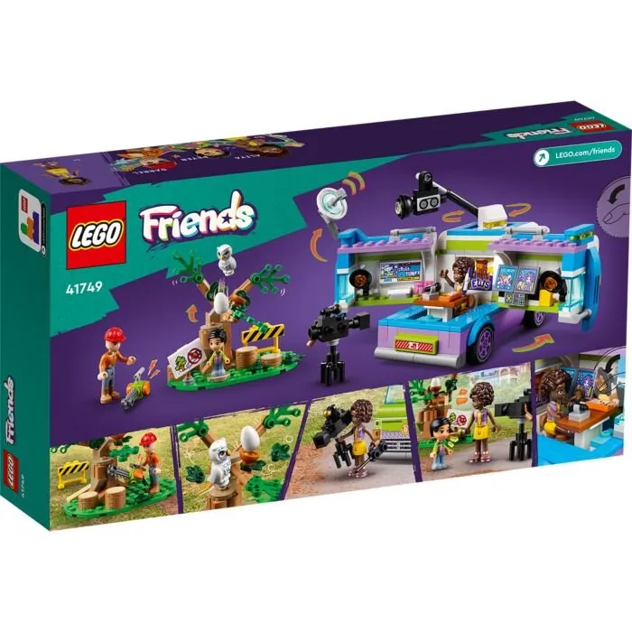 Lego 41749 Подружки Автомобиль съемочной группы — изображение 6