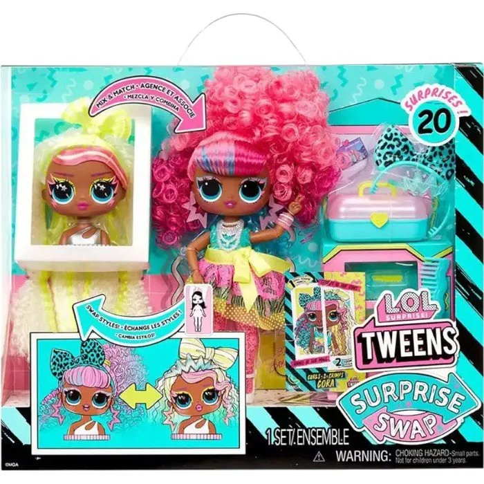 L.O.L. Surprise 42090 Кукла Tweens Swap Кримпс Кора с акc. — изображение 4