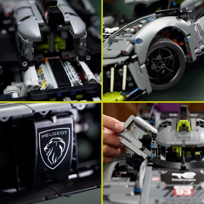 Lego 42156 Техник Peugeot 9X8 Hypercar - Image 5