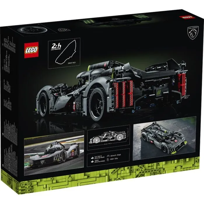 Lego 42156 Техник Peugeot 9X8 Hypercar - Image 7