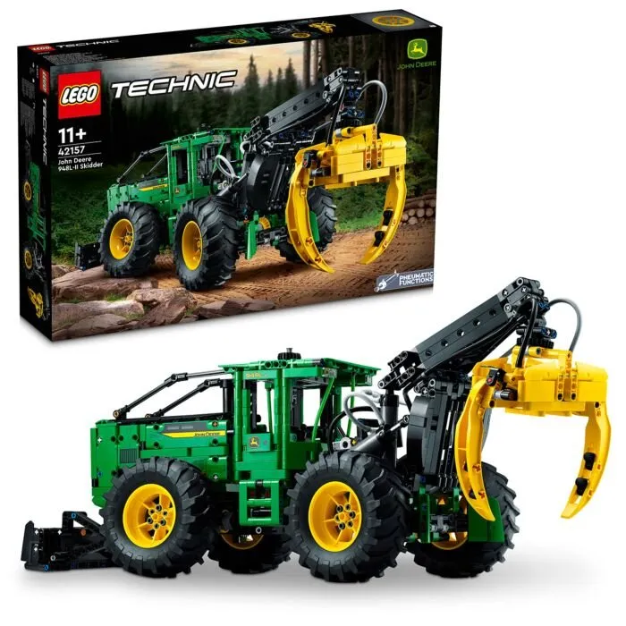 Lego 42157 Техник Трелевочный трактор John Deere 948L-II — изображение 8