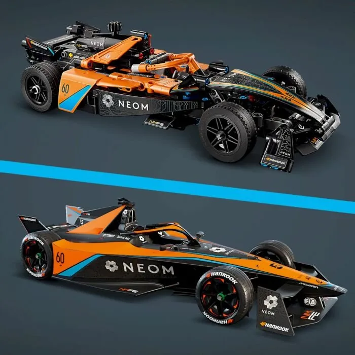 Lego 42169 Техник Гоночный автомобиль NEOM McLaren Формулы E — изображение 6
