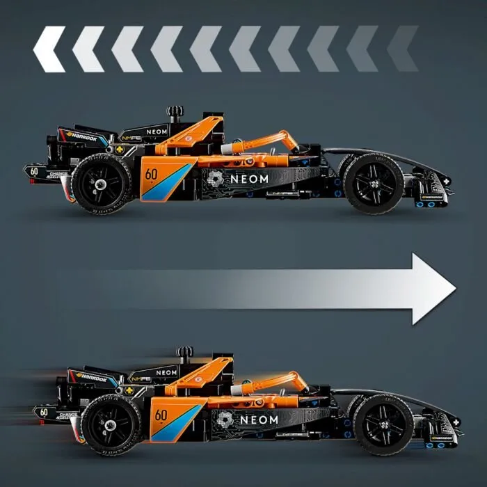 Lego 42169 Техник Гоночный автомобиль NEOM McLaren Формулы E — изображение 7