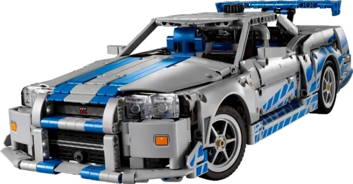 Lego 42210 Техник Двойной форсаж: автомобиль Nissan Skyline GT-R (R34) - Image 7