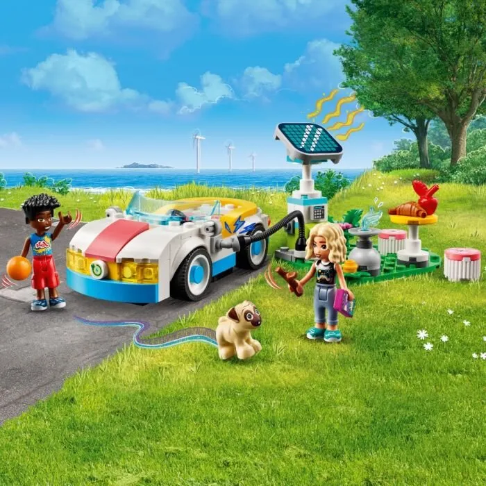 Lego 42609 Подружки Электромобиль и зарядное устройство — изображение 7