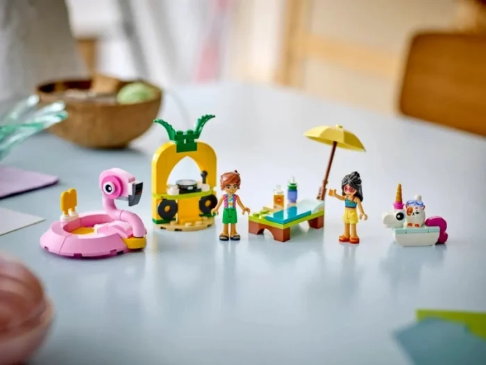 Lego 42658 Подружки Веселье в бассейне с единорогом и фламинго — изображение 5