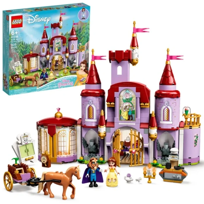 Lego 43196 Принцессы Дисней Замок Белль и Чудовища