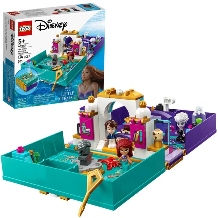 Lego 43213 Принцессы Книга рассказов о Русалочке