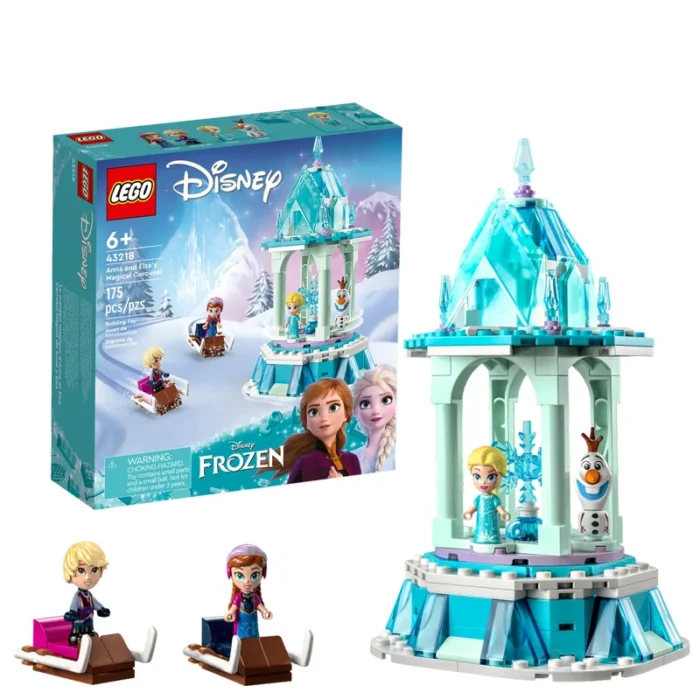 Lego 43218 Принцессы Дисней Волшебная карусель Анны и Эльзы