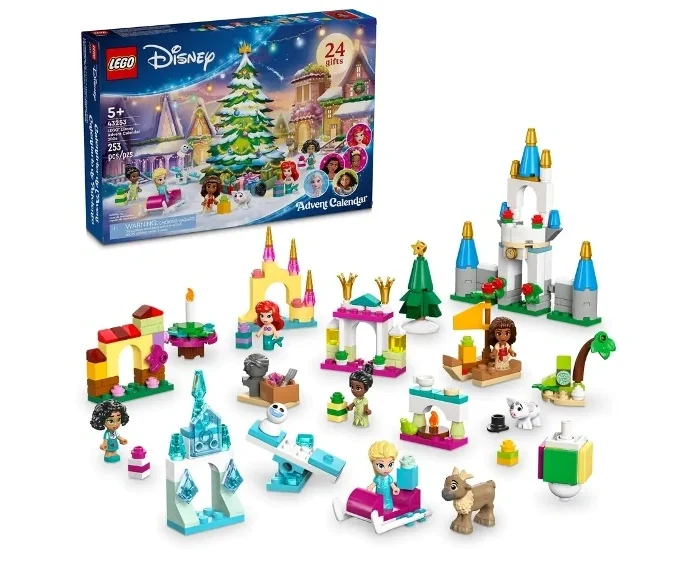 Lego 43253 Дисней Новогодний календарь 2024 года