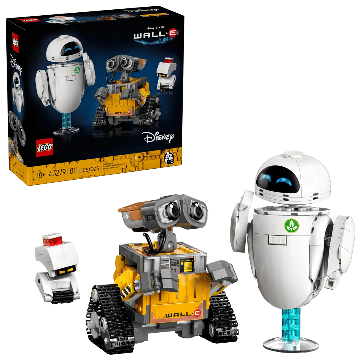 43279_boxprod_v39_en-gb Lego 43279 Дисней ВАЛЛ-И и ЕВА - Image 1
