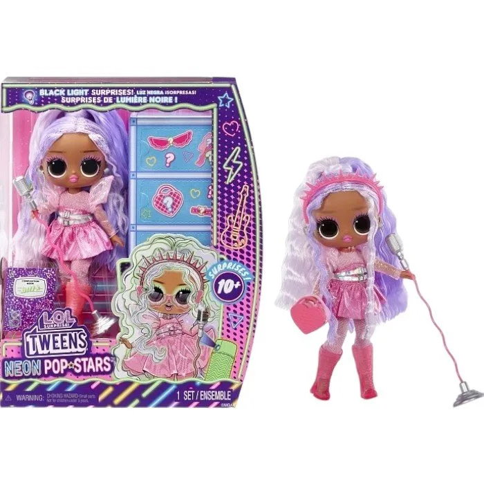 L.O.L. Surprise 43553 Кукла Tweens Neon Китти с акс. — изображение 2