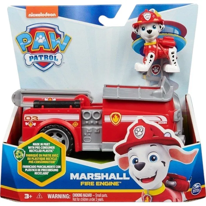 PAW Patrol 43674 Игровой набор Машинка с фигуркой Маршалл, 15см, Щенячий Патруль - Image 2