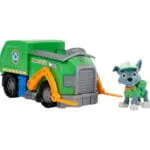 PAW Patrol 43677 Игровой набор Машинка с фигуркой Рокки, 15см, Щенячий Патруль