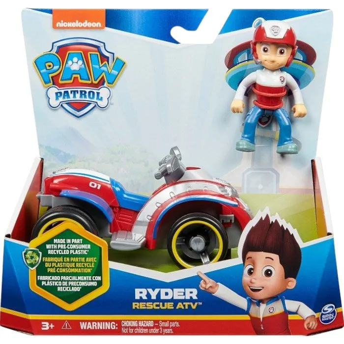 PAW Patrol 43679 Игровой набор Машинка с фигуркой Райдер, 15см, Щенячий Патруль - Image 2