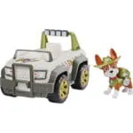 PAW Patrol 43680 Игровой набор Машинка с фигуркой Трекер, 15см, Щенячий Патруль