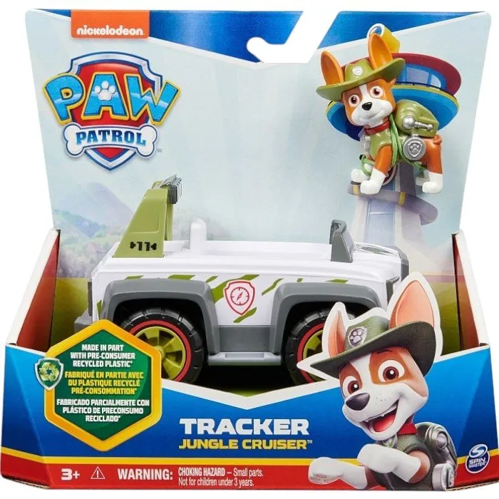 PAW Patrol 43680 Игровой набор Машинка с фигуркой Трекер, 15см, Щенячий Патруль — изображение 2