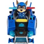 PAW Patrol 43685 Игровой набор Машинка с фигуркой Чейз, 18см. свет, звук. Щенячий Патруль