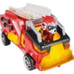 PAW Patrol 43687 Игровой набор Машинка с фигуркой Маршалл, 18см. свет, звук. Щенячий Патруль