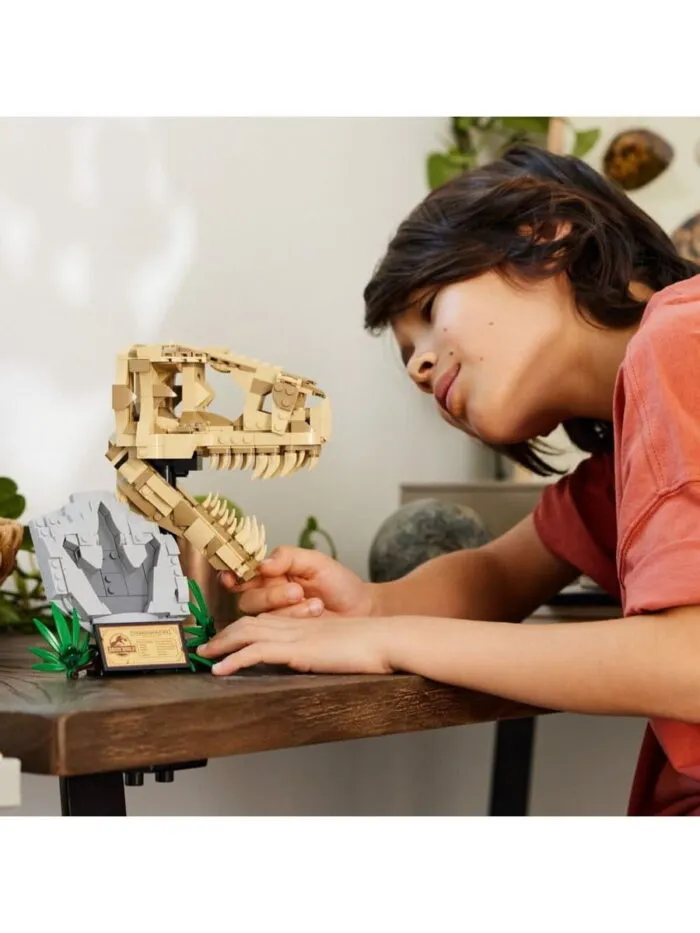 Lego 76964 Jurassic World Окаменелости динозавров: череп тираннозавра — изображение 5