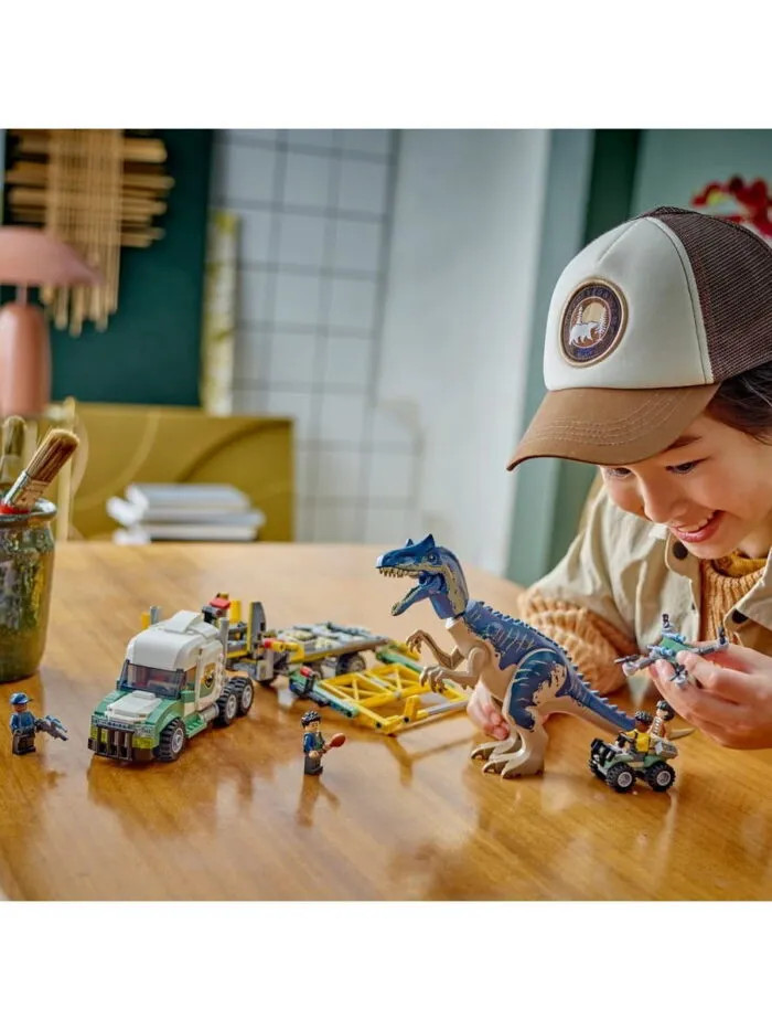Lego 76966 Jurassic World Истории динозавров: перевозка аллозавра — изображение 5
