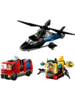 Lego 60462 Город Вертолет, пожарная машина и подводная лодка - Image 6