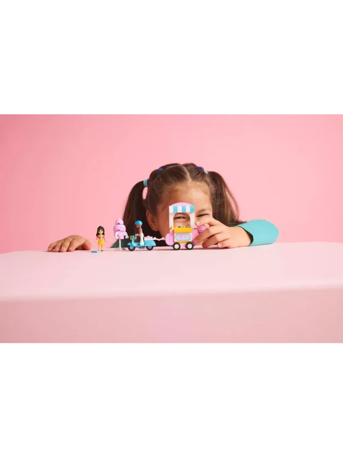 Lego 42643 Подружки Прилавок со сладкой ватой и скутер — изображение 6