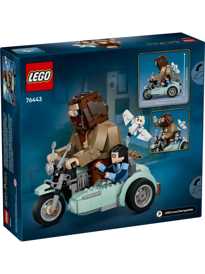 Lego 76443 Гарри Поттер Поездка Хагрида и Гарри на мотоцикле — изображение 6