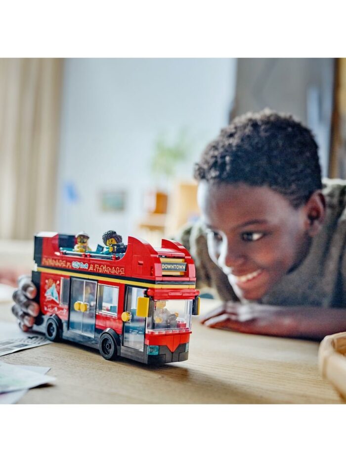 Lego 60407 Город Двухэтажный экскурсионный автобус — изображение 5