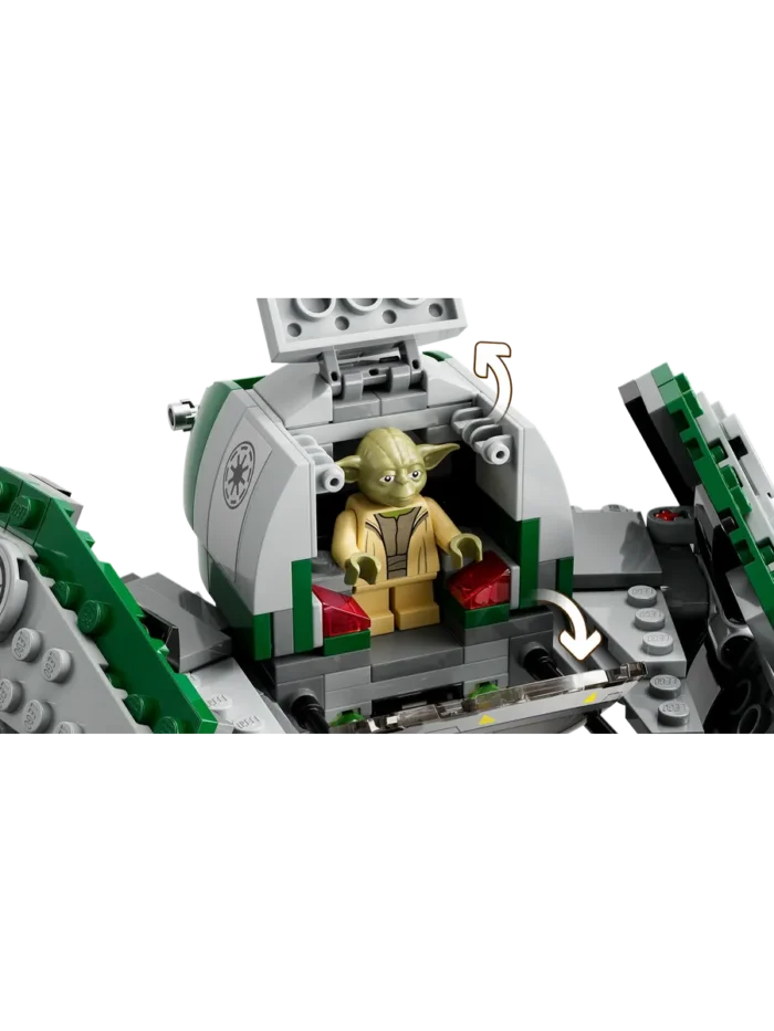 Lego 75360 Звездные войны Джедайский истребитель Йоды — изображение 6