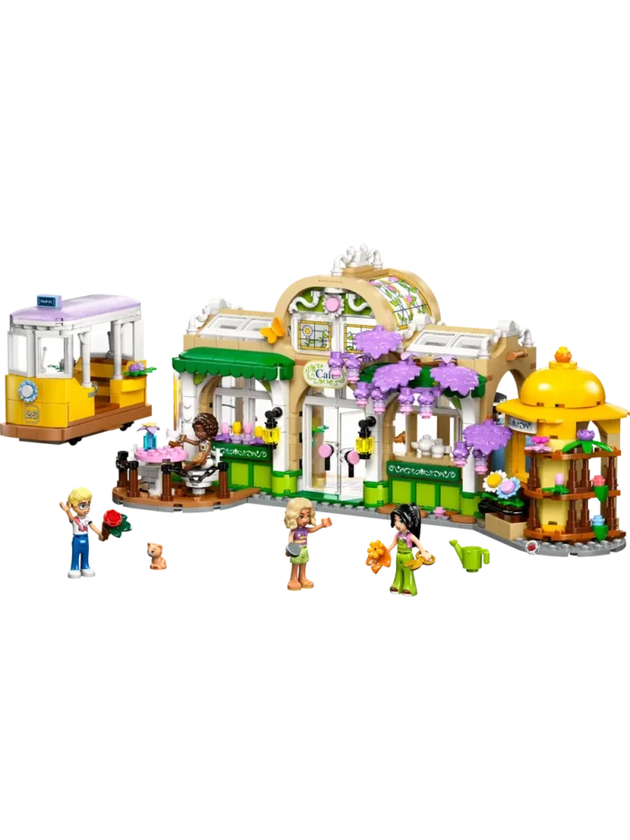 Lego 42671 Подружки Кафе с растениями и цветочный магазин — изображение 6