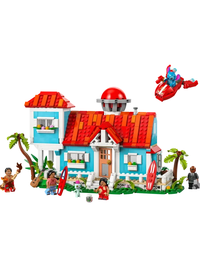 Lego 43268 Дисней Пляжный домик Лило и Стича — изображение 6