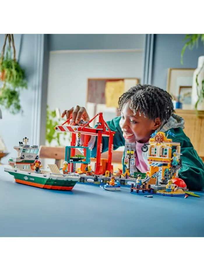 Lego 60422 Город Морская гавань с грузовым судном — изображение 5