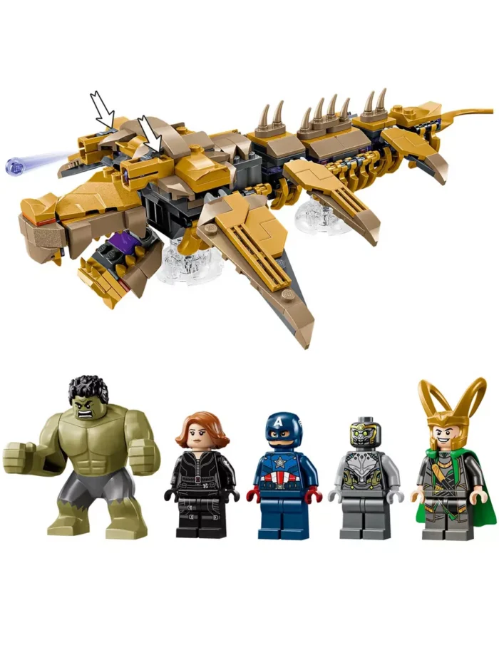 Lego 76290 Супер Герои Мстители против Левиафана — изображение 5