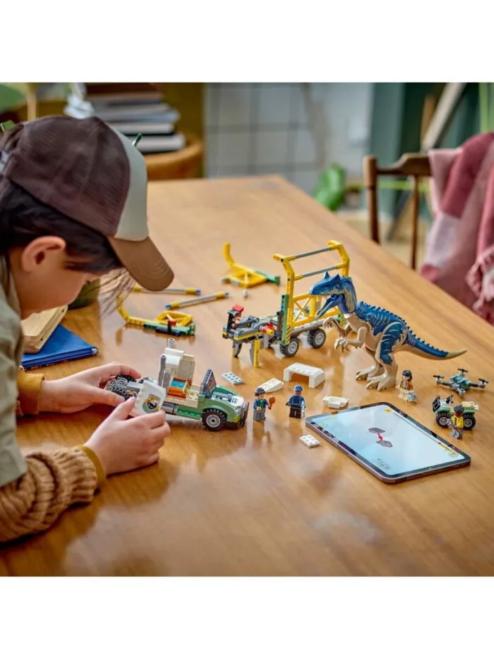 Lego 76966 Jurassic World Истории динозавров: перевозка аллозавра — изображение 6