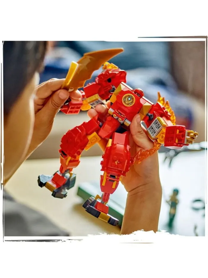 Lego 71808 Ниндзяго Стихийный огненный робот Кая — изображение 6