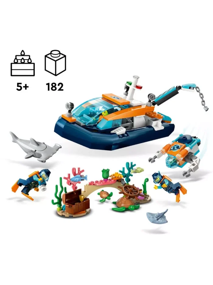 Lego 60377 Город Корабль подводных исследований — изображение 6