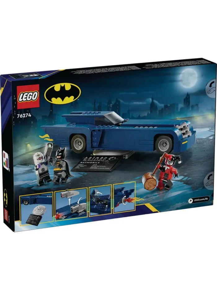 Lego 76274 Супер Герои Бэтмен на бэтмобиле против Харли Квинн и Мистера Фриза — изображение 6