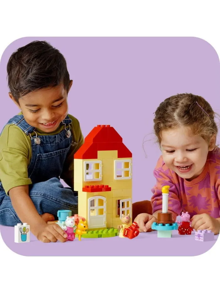Lego 10433 Дупло Дом для дня рождения Свинки Пеппы - Image 6