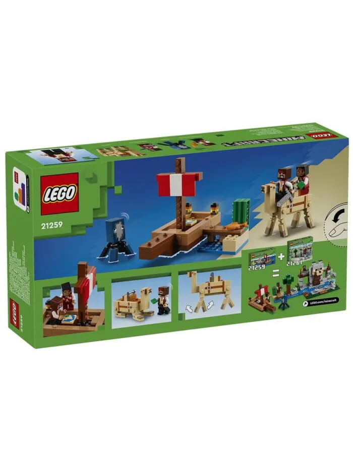 Lego 21259 Minecraft Путешествие на пиратском корабле — изображение 6