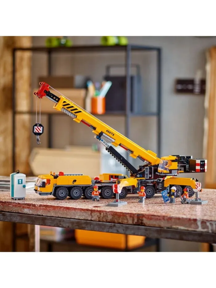 Lego 60409 Город Желтый мобильный строительный кран - Image 6