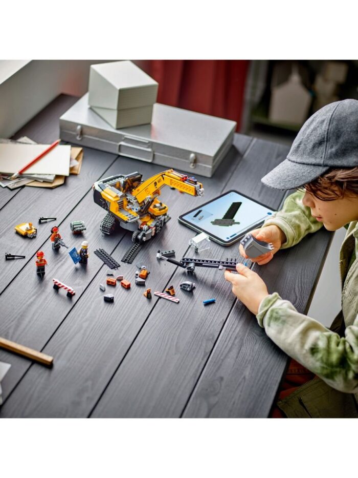 Lego 60420 Город Желтый строительный экскаватор - Image 6