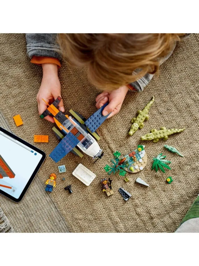 Lego 60425 Город Гидросамолет исследователя джунглей — изображение 6