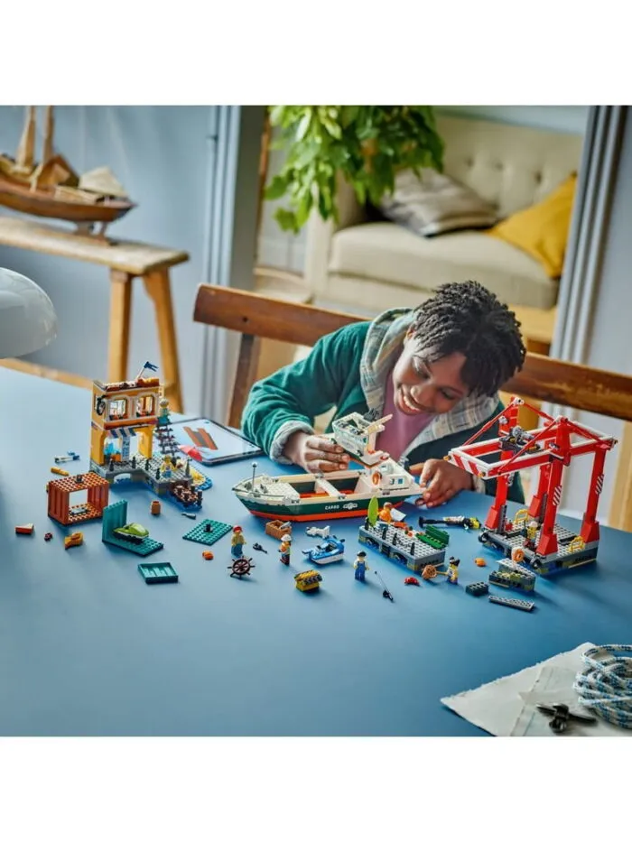 Lego 60422 Город Морская гавань с грузовым судном — изображение 6