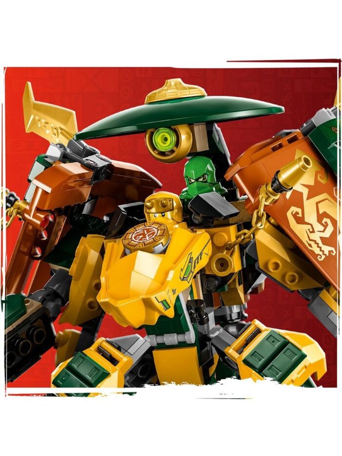 Lego 71794 Ниндзяго Роботы команды ниндзя Ллойда и Арин — изображение 6