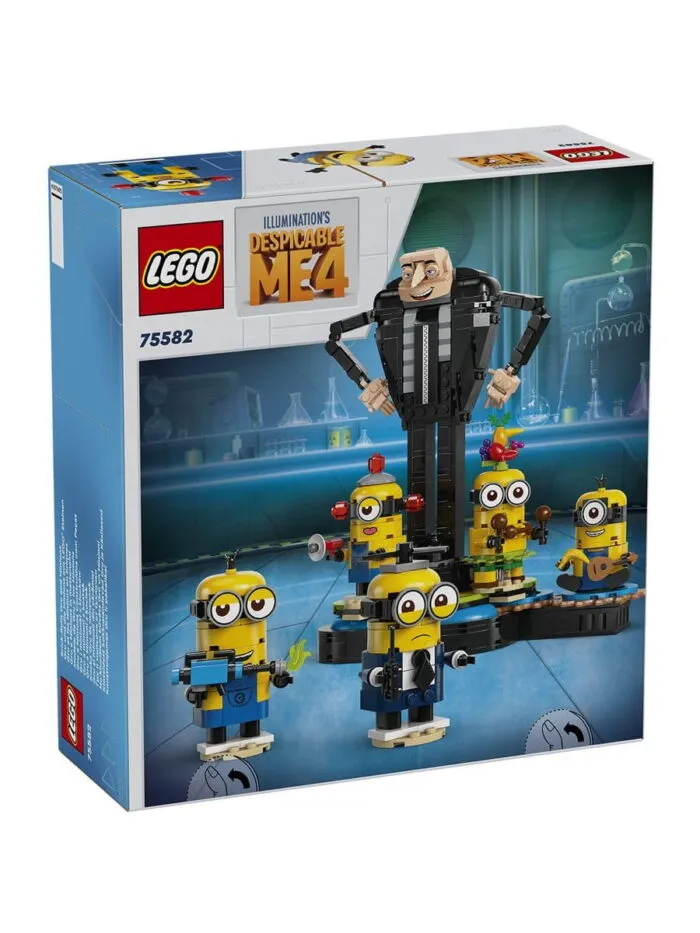 Lego 75582 Миньоны Грю и миньоны из кубиков — изображение 6