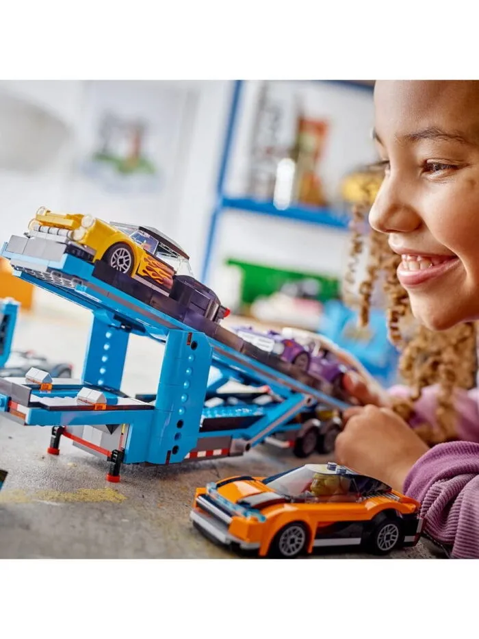 Lego 60408 Город Автовоз со спортивными автомобилями - Image 6