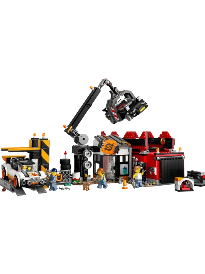 Lego 60472 Город Свалка металлолома с машинами — изображение 7