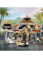 Lego 76961 Jurassic World Центр для посетителей: Т-рекс против Раптора — изображение 6