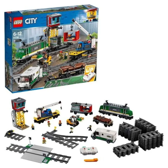 Lego 60198 Город Товарный поезд